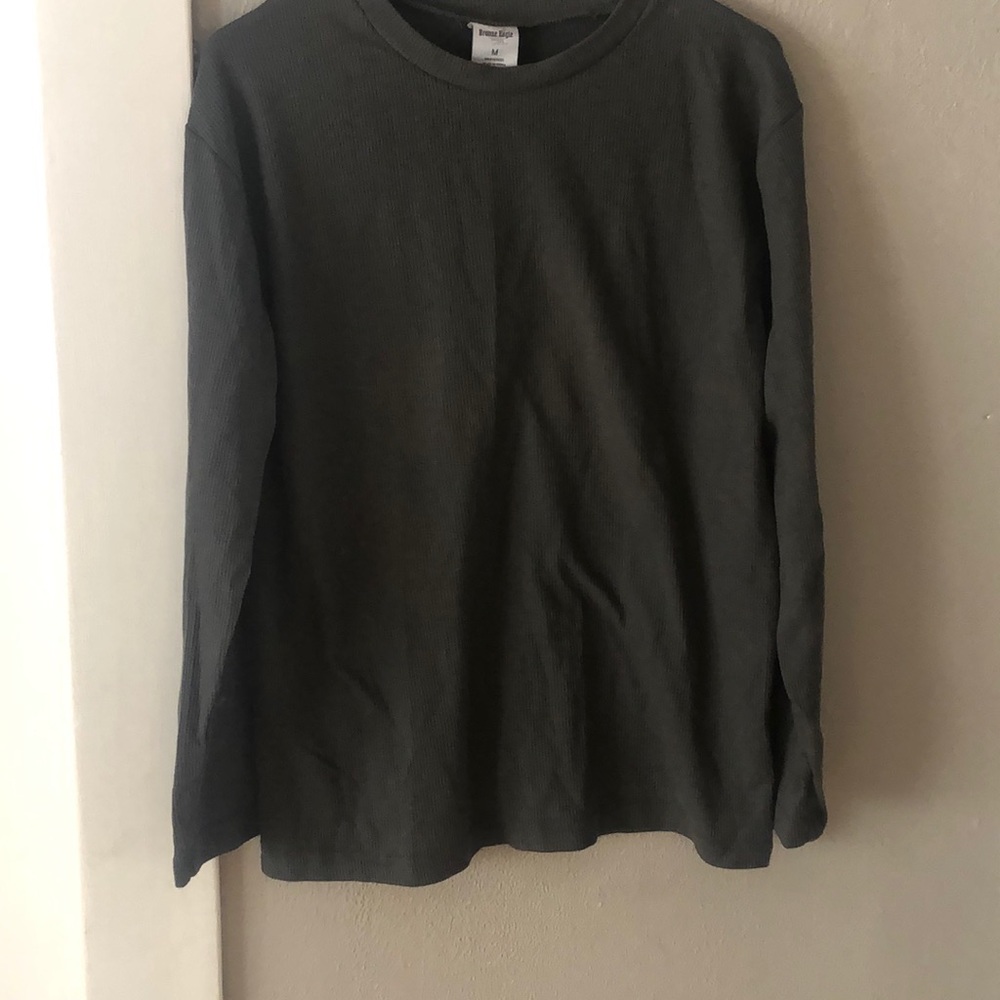 BRONZE EAGLE LONG SLEEVE THERMAL T-SHIRT GREEN